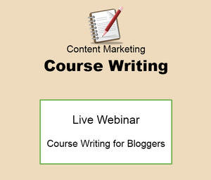 Course Writing for Bloggers